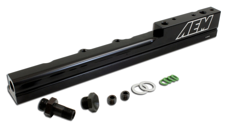 AEM Electronics Fuel Rail Honda B16A2 B16A3 25-103BK Photo - Primary