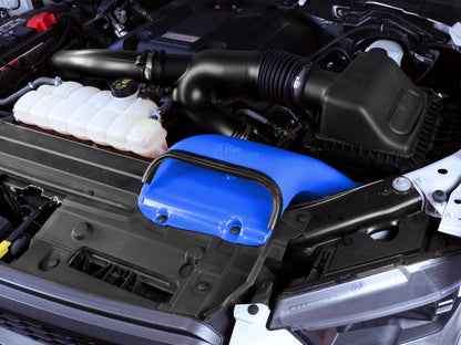 aFe Quantum Cold Air Intake System Scoop 15-20 Ford F150/Raptor V6-2.7L / V6-3.5L / V8-5.0L 53-10008SL 53-10008SL Photo - Mounted