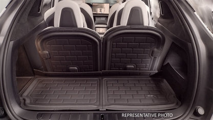 3D MAXpider 22-23 Genesis GV70 Kagu Cargo Liner- Black Seatback Q1GS0111309 Q1GS0111309 Photo - Mounted