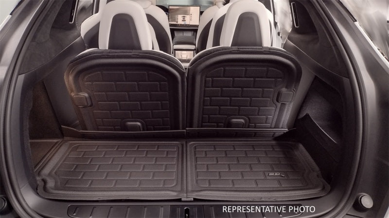 3D MAXpider 23-24 Kia Sportage Kagu Cargo Liner- Black Seatback Q1KA0721309 Q1KA0721309 Photo - Mounted