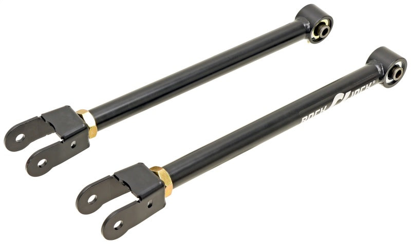 RockJock JL/JT Johnny Joint Control Arms Front Upper Adjustable Pair CE-9818FUA