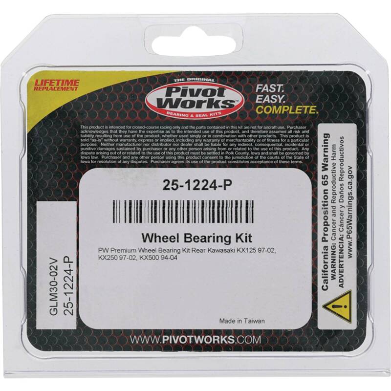 Pivot Works Pw Premium Wheel Bearing 25-1224-P 25-1224-P Photo - Primary
