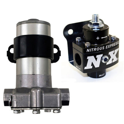 Nitrous Express Black Style Fuel Pump And Non Bypass Regulator Combo 15953 Photo - Primary
