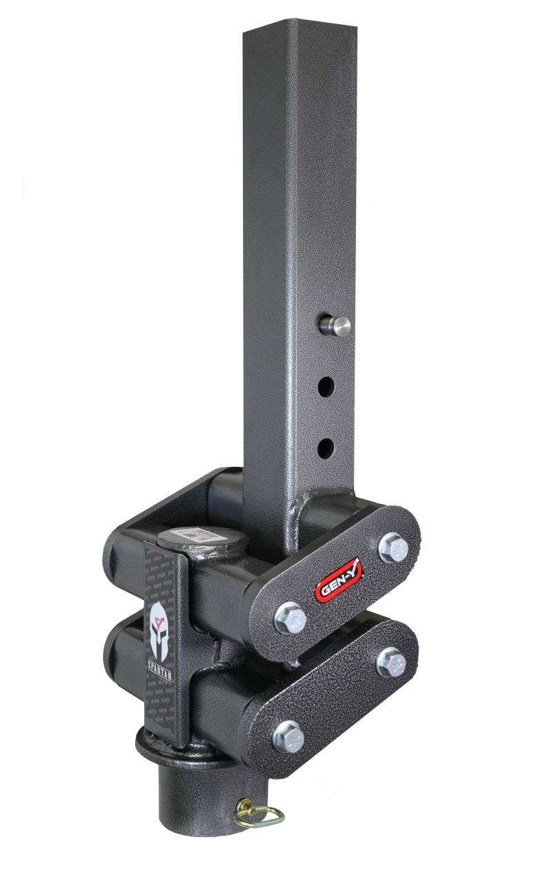GEN-Y Hitch Gen-Y Spartan Torsion-Flex 5in Offset 4in SQ Tube Gooseneck 3in Coupler Standard Height GH-7095 GH-7095 Photo - Primary