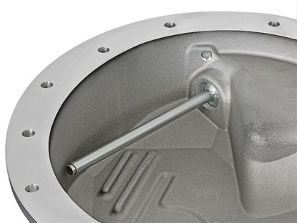 aFe Pro Series Rear Differential Cover Kit Black w/Machined Fins, Gear Oil 46-70362-WL Photo - Unmounted