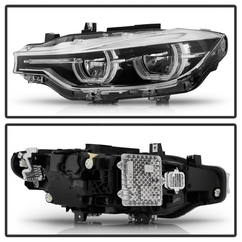 SPYDER BMW F30 3 Series 4Dr LED Projector Headlights Chrome PRO-JH-BF3012H-4D-LED-C 9948534 9948534 Photo - Unmounted