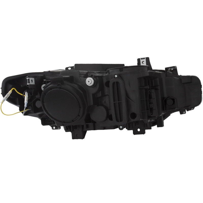 Anzo 2012-2015 BMW 3 Series Projector Headlights w/ U-Bar Black 121504 Photo - Unmounted
