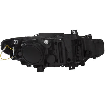Anzo 2012-2015 BMW 3 Series Projector Headlights w/ U-Bar Black 121504 Photo - Unmounted