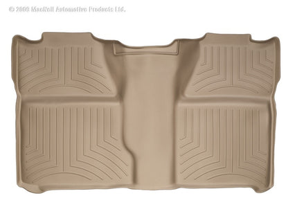 WeatherTech 07-13 Chevrolet Silverado Crew Cab Rear FloorLiner - Tan 450660 Photo - Primary