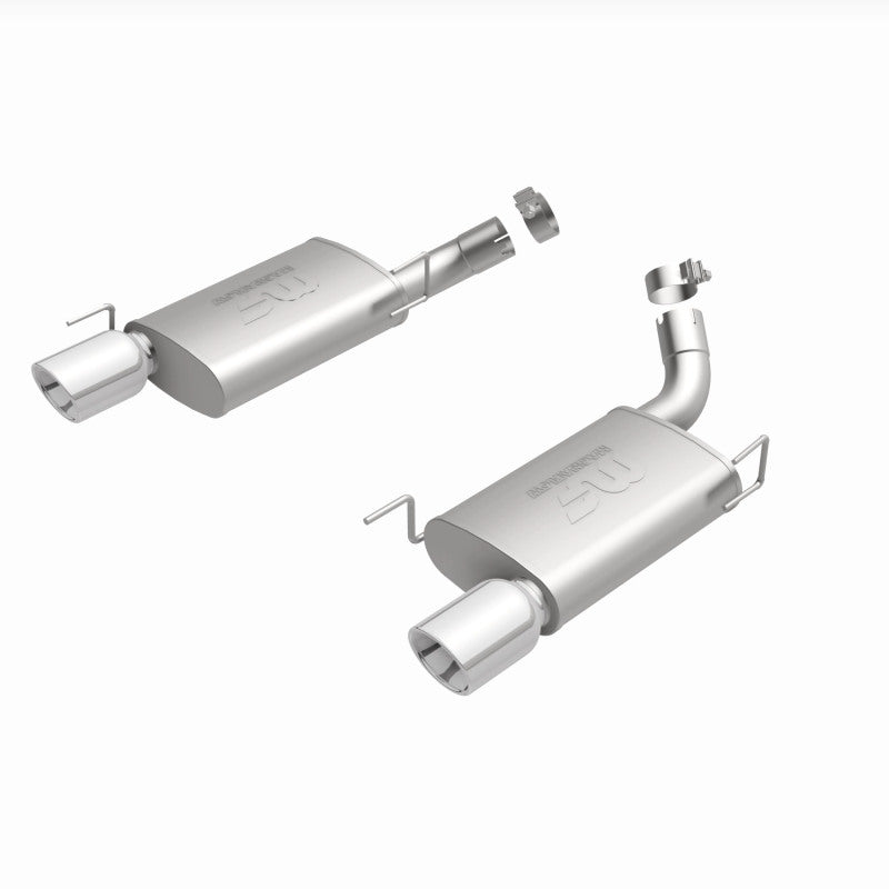 MagnaFlow Ford Mustang Street Series Axle-Back Performance Exhaust System 15882 360 Degree Image Set