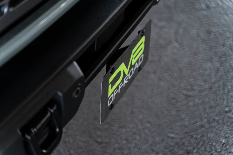 DV8 Offroad 21-23 Ford Bronco Capable Bumper Front License Plate Mount LPBR-04 LPBR-04 Photo - Unmounted