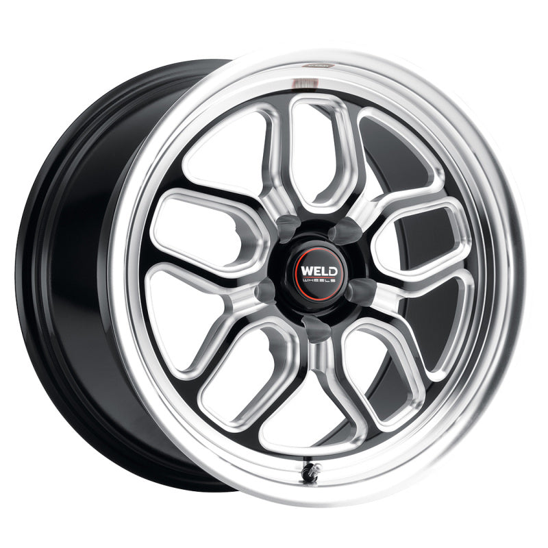 Weld S107 17X7 Laguna 5X120.7 ET00 BS4.00 Gloss Black MIL Dia 78.1 S10777063400 S10777063400 Photo - Primary