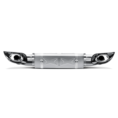 Akrapovic 10-13 Porsche 911 Turbo / Turbo S (997 FL) Slip-On Line (Titanium) w/ Titanium Tips S-PO997TFLH S-PO997TFLH Photo - Primary