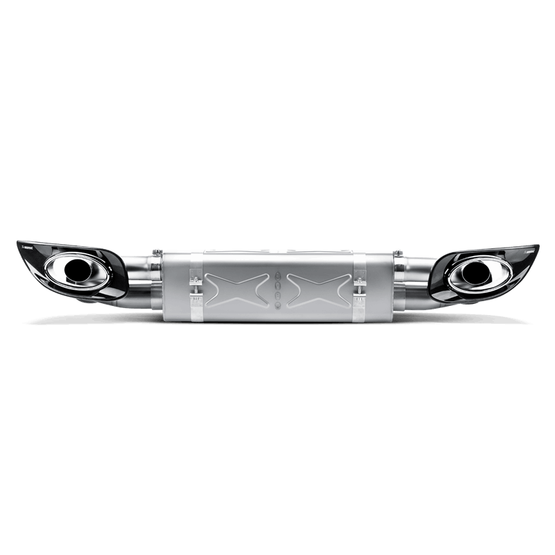 Akrapovic 10-13 Porsche 911 Turbo / Turbo S (997 FL) Slip-On Line (Titanium) w/ Titanium Tips S-PO997TFLH S-PO997TFLH Photo - Primary