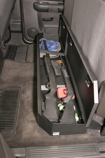 Tuffy Products Tuffy Chevrolet Silverado & Gmc Sierra Underseat Lockbox Full Length W/ Keyed Lock For 307-01 307-01 Photo - Mounted