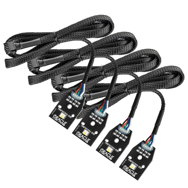 ORACLE Lighting Oracle 15-21 Dodge Charger RGB+W DRL Headlight DRL Upgrade Kit - ColorSHIFT w/ Simple Controller 1443-504 1443-504 User 4