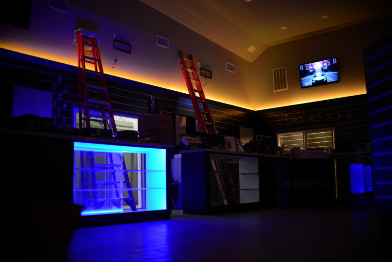 ORACLE Lighting Oracle Exterior Black Flex LED 12in Strip - RGB ColorSHIFT 3804-333 3804-333 Photo - lifestyle view