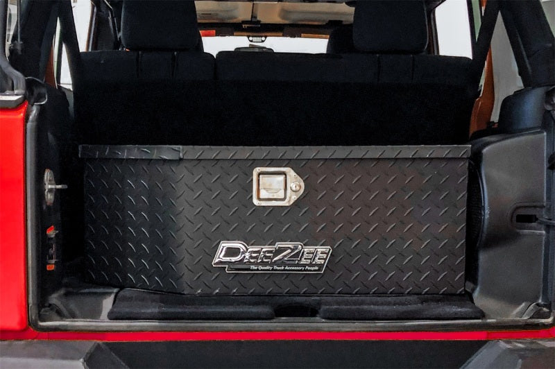 Dee Zee Deezee 07-23 Jeep JK/JL Tool Box - Specialty Jeep Box Wide (Txt Blk) DZ6534JWTB DZ6534JWTB Photo - Mounted