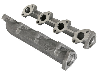 aFe Exhaust Manifold BladeRunner Ported Ductile Iron Ford Diesel Trucks 08 46-40124 Photo - Primary