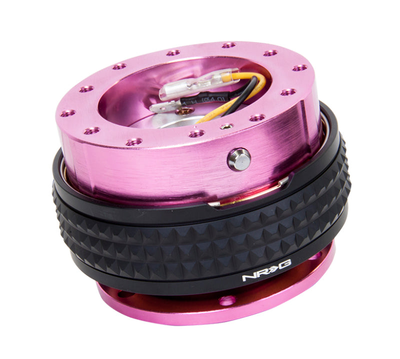 NRG Quick Release Kit - Pyramid Edition - Pink Body / Black Pyramid Ring SRK-210PK/BK SRK-210PK/BK Photo - Primary