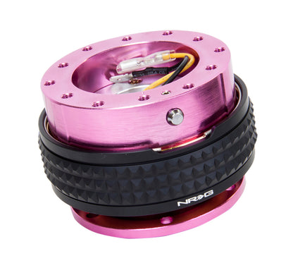 NRG Quick Release Kit - Pyramid Edition - Pink Body / Black Pyramid Ring SRK-210PK/BK SRK-210PK/BK Photo - Primary