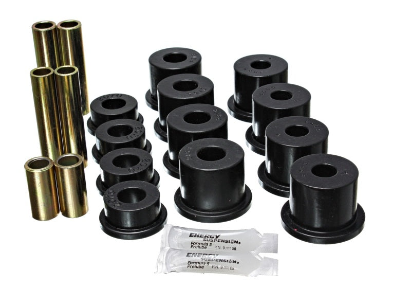 Energy Suspension Leaf Spring Bushing Set Black Ford F Super Duty All 1988-1997 4.2142G Photo - Primary