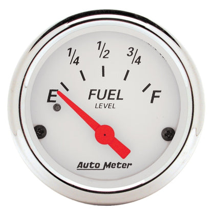 Autometer 5 PC. Gauge Kit 3-1/8" & 2-1/16" Mechanical Speedometer Arctic White 1300 User 1