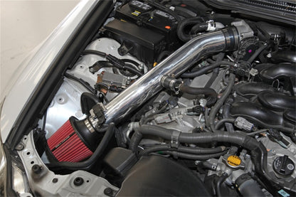 Spectre 06-12 Lexus IS250/IS350 V6-2.5/3.5L F/I Air Intake Kit - Polished w/Red Filter 10190 10190 Photo - Mounted