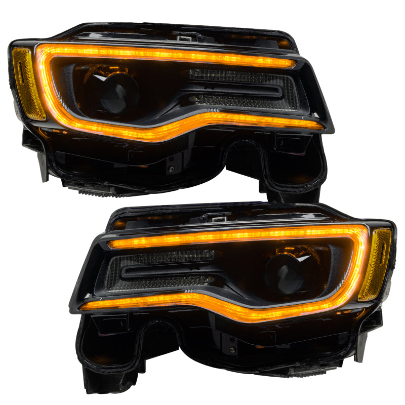 ORACLE Lighting Oracle 14-21 Jeep Grand Cherokee Dynamic Headlight DRL Upgrade Kit - ColorSHIFT - Dynamic 1284-332 1284-332 User 2