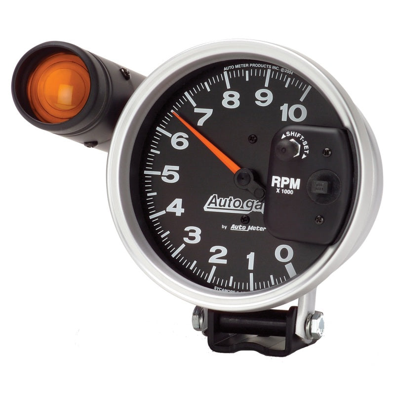 Autometer 5" Pedestal Tachometer, 0-10,000 Rpm, Shift Light, Black, Auto Gage 233904 User 2