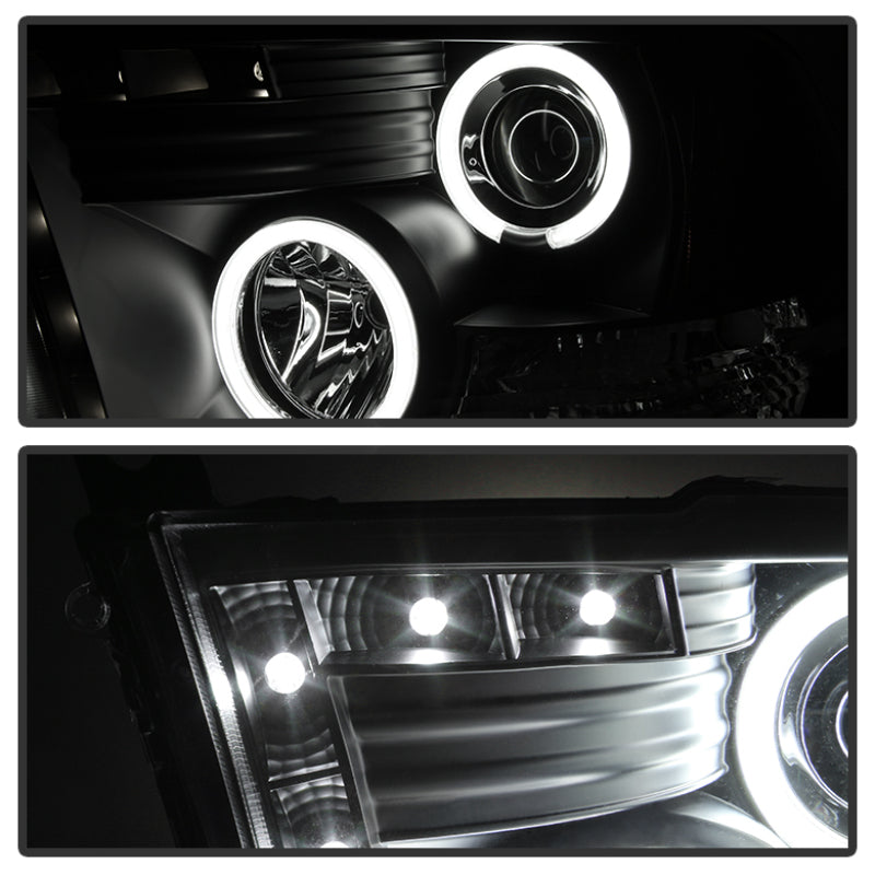 Spyder Dodge Ram 1500 09-14 Projector Headlights Halogen- CCFL Halo LED - Blk PRO-YD-DR09-CCFL-BK 5030320 5030320 User 1