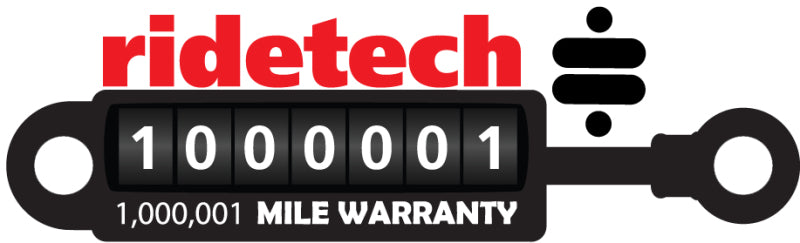 Ridetech HQ Series Shock Absorber Fixed Valve 5.25in Stroke Stud Plate/Stud Mounting 9.05in x 14.3in 22159851 22159851 User 3