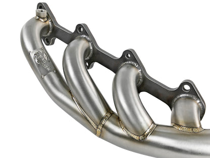 aFe Twisted Steel 1.75-2in 304 SS Headers 03-07 Ford Diesel Trucks V8-6.0L (td) 48-33022 48-33022 Photo - Unmounted
