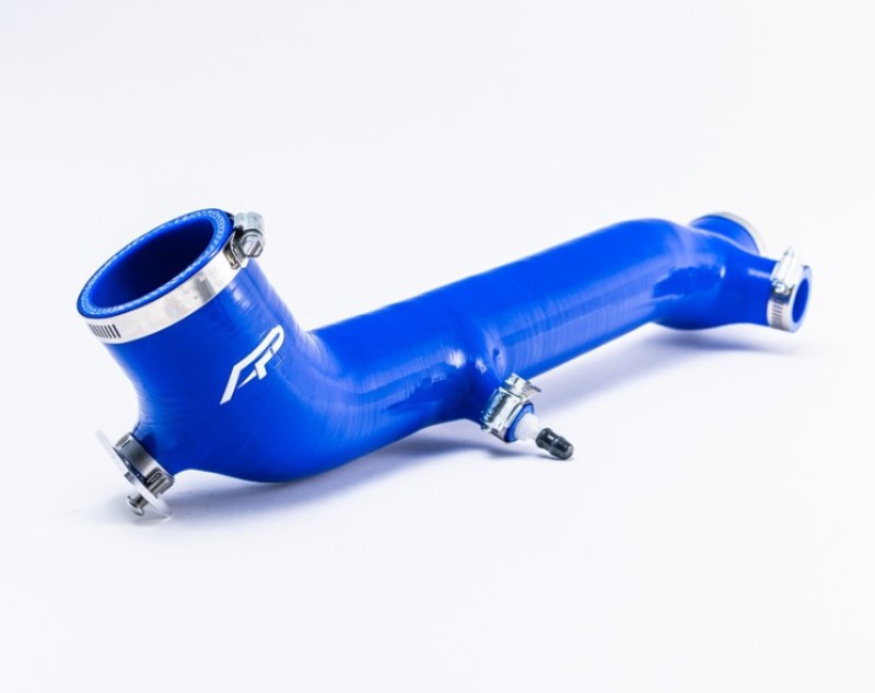 Agency Power 16-18 Polaris RZR XP Turbo/XP4 Turbo Silicone Turbo Inlet Charge Tube - Blue AP-RZRXPT-108BL