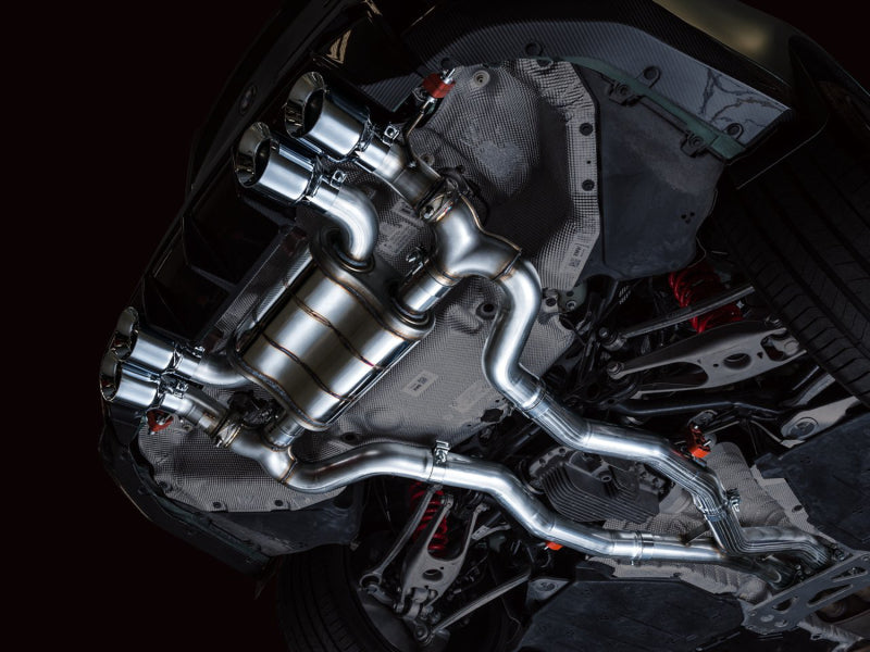 AWE Tuning AWE SwitchPath Catback Exhaust for BMW G8X M3/M4 - Chrome Silver Tips 3025-43480 3025-43480 Photo - Mounted