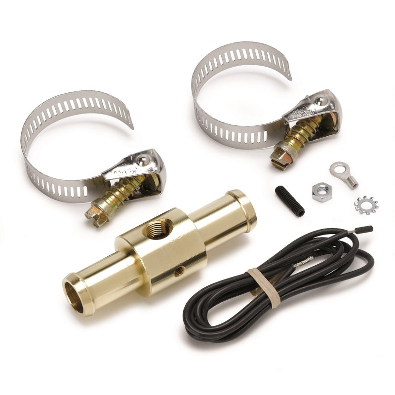 Autometer Fitting, Adapter, Heater Hose, 5/8", 1/8" Nptf Female, Brass 2280 Photo - Primary