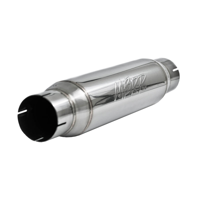 MBRP Universal Resonator 3in Inlet /Outlet 16in Body 20in Overall R1013 Photo - Primary