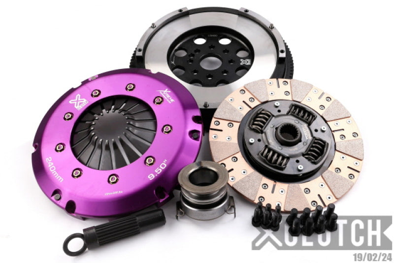 XCLUTCH 10-14 Lotus Evora Base 3.5L Stage 2 Cushioned Ceramic Clutch Kit XKLT24530-1C