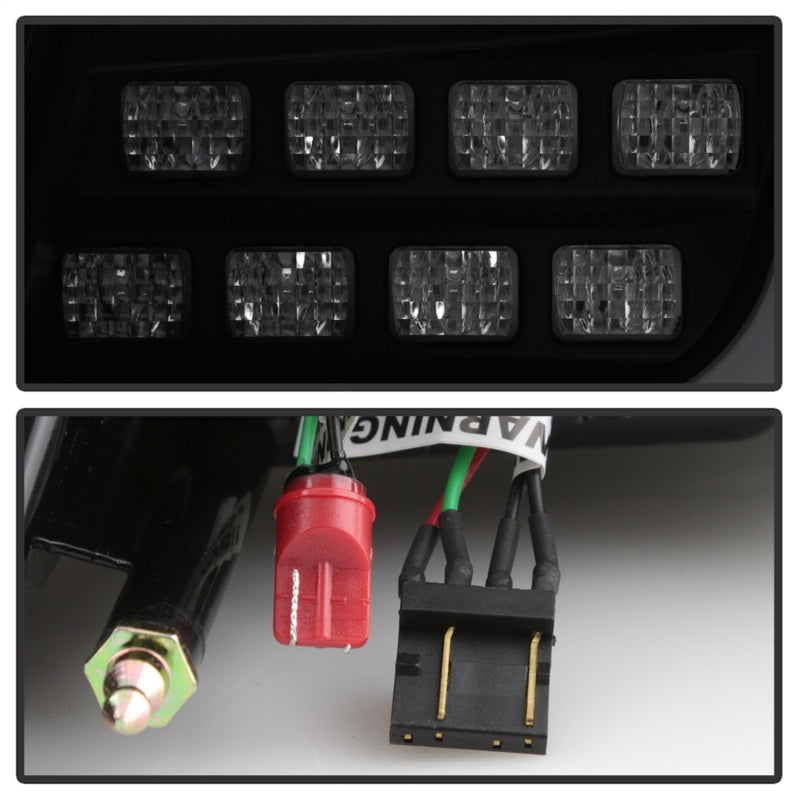 Spyder Mitsubishi Lancer/Evolution X 08-14 V2 LED Tail Lights - Black Smoke ALT-YD-ML08V2-SEQ-BSM 5088147 5088147 Photo - Unmounted