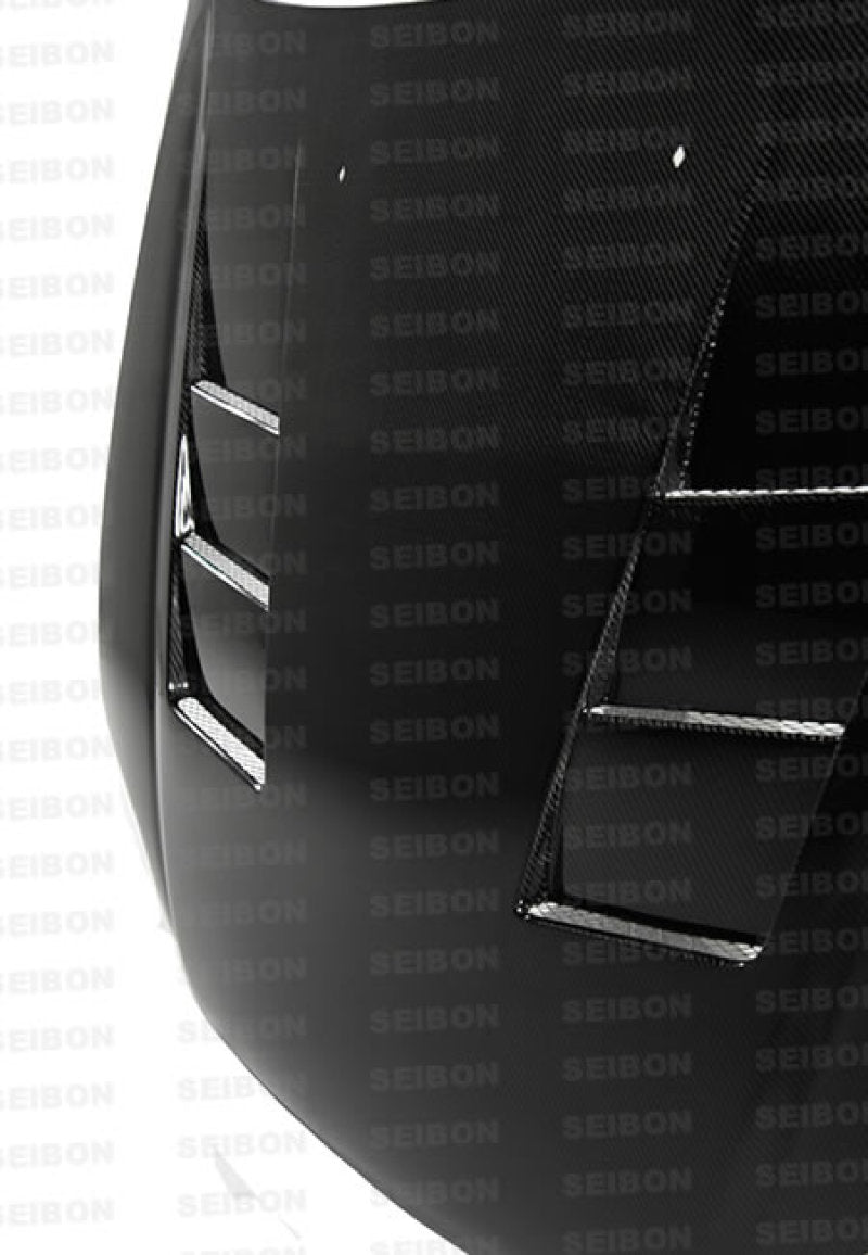 Seibon 99-00 Honda Civic (EM1/EJ6/7/8/EK9) TS-Style Carbon Fiber Hood HD9900HDCV-TS HD9900HDCV-TS Photo - Primary