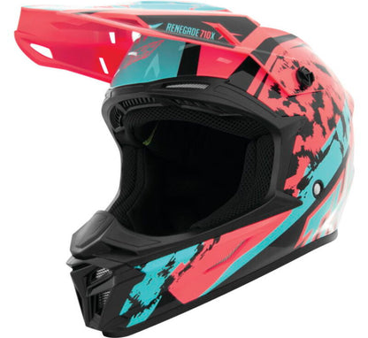 THH Helmets T710X Renegade Cor/Bu Ysm 646490 646490 Photo - Primary