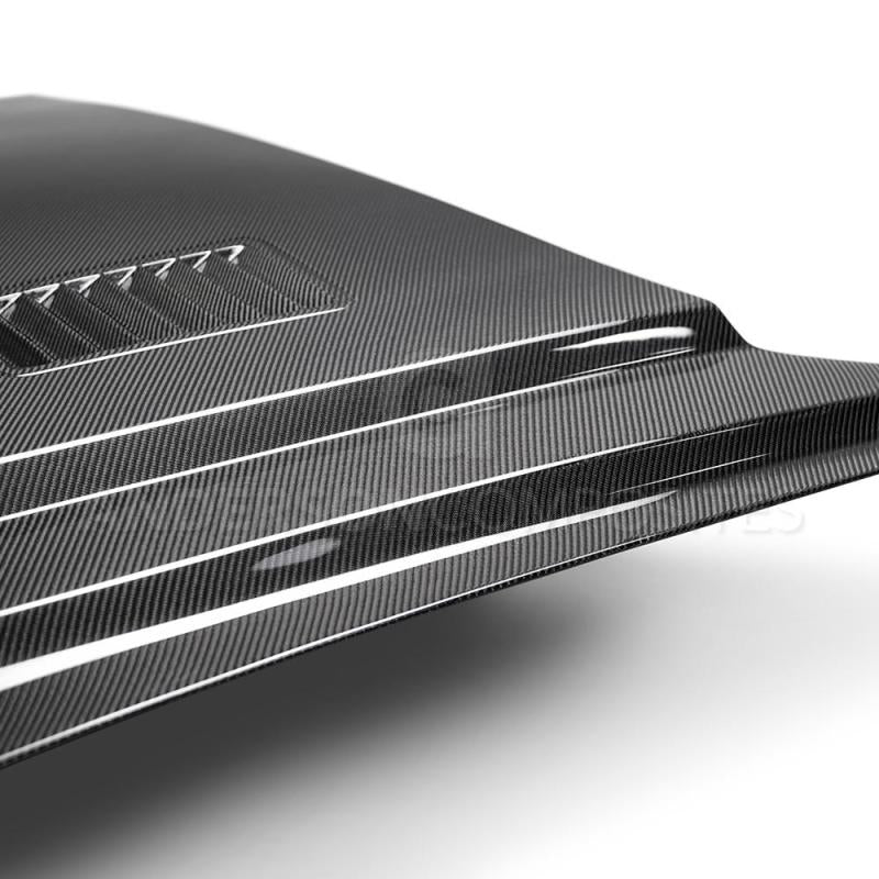Anderson Composites 2018 Ford Mustang Super Snake Double Sided Carbon Fiber Hood AC-HD18FDMU-SN-DS AC-HD18FDMU-SN-DS User 6