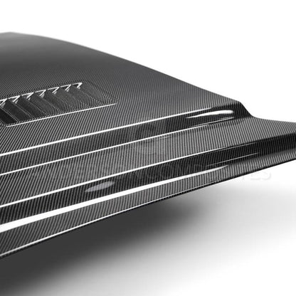 Anderson Composites 2018 Ford Mustang Super Snake Double Sided Carbon Fiber Hood AC-HD18FDMU-SN-DS AC-HD18FDMU-SN-DS User 6