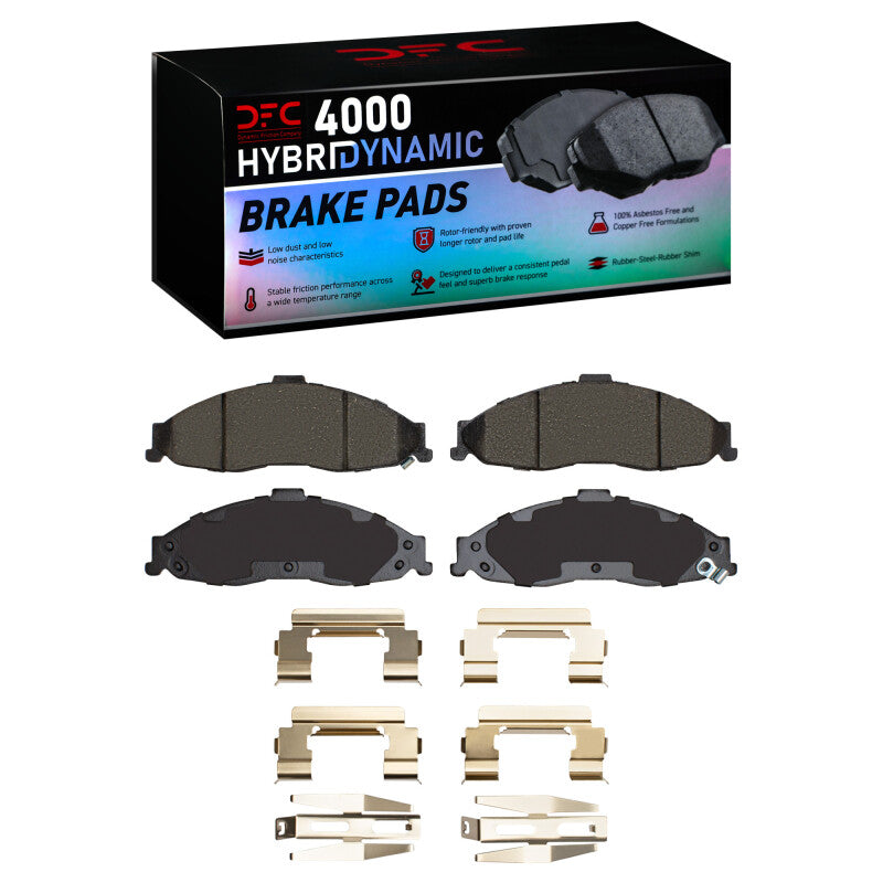 DFC DFC 4000 HybriDynamic Brake Pads Brakes, Rotors & Pads Brake Pads - OE main image