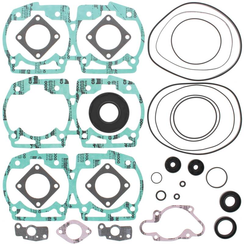 Vertex Pistons Vertex Gaskets 95-96 Ski-Doo Formula SS Complete Gasket Kit w/ Oil Seals 711293 711293 Photo - Primary