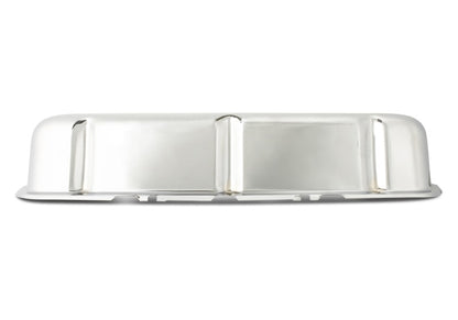 Ford Chrome Steel Valve Cover Set w/Ford Racing Logo FRD302-071 302-071 Photo - Unmounted