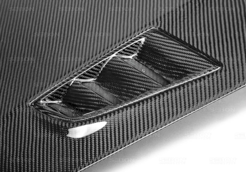Seibon 06-07 Honda Civic 4 Door MGII-Style Carbon Fiber Hood HD0607HDCV4D-MGII HD0607HDCV4D-MGII Photo - Primary