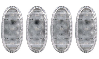 Anzo 2011-2016 Ford F-350 LED Fender Light Kit Clear 2pc Amber / 2pc Red 861108 Photo - Primary