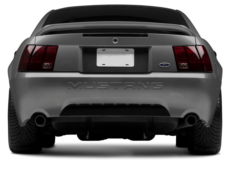 Raxiom 99-04 Ford Mustang Excluding 99-01 Cobra Tail Lights- Black Housing (Smoked Lens) 49080 49080 Photo - Close Up