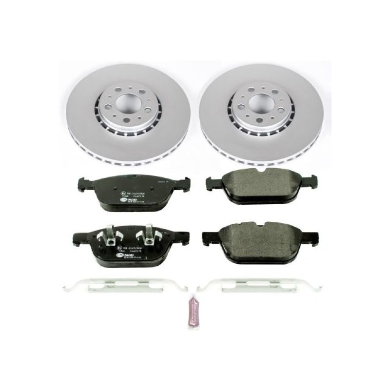 PowerStop Power Stop 03-14 Volvo XC90 Front Euro-Stop Brake Kit ESK5707 ESK5707 Photo - Primary